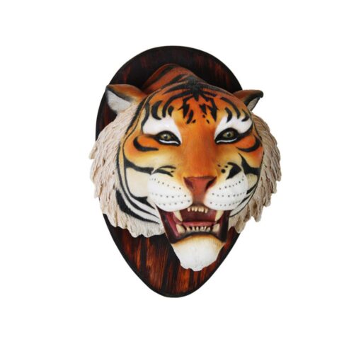 TIGER HEAD WALL MOUNTED JR R-089