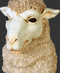 MERINO SHEEP HEAD JR 110045