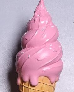 Alternative view of Raspberry - Ice Cream Twist - 3ft Hanging | JR 230174