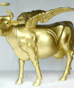 Alternative view of Painted Designs Cow - Life Size | JR 7002