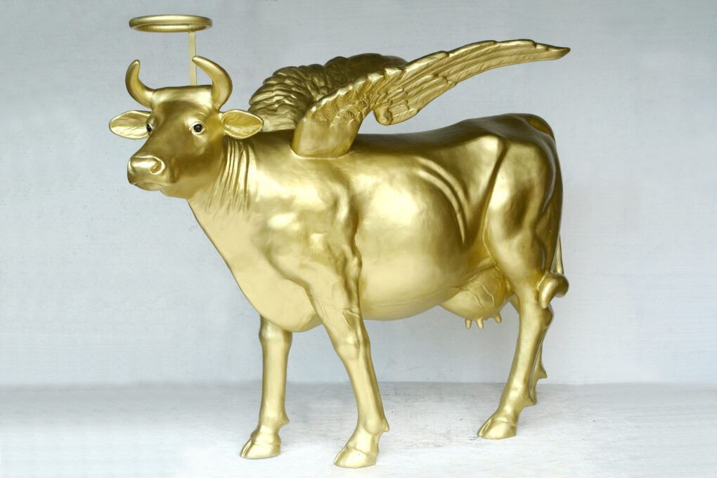 Painted Designs Cow - Life Size | JR 7002 - Image 2