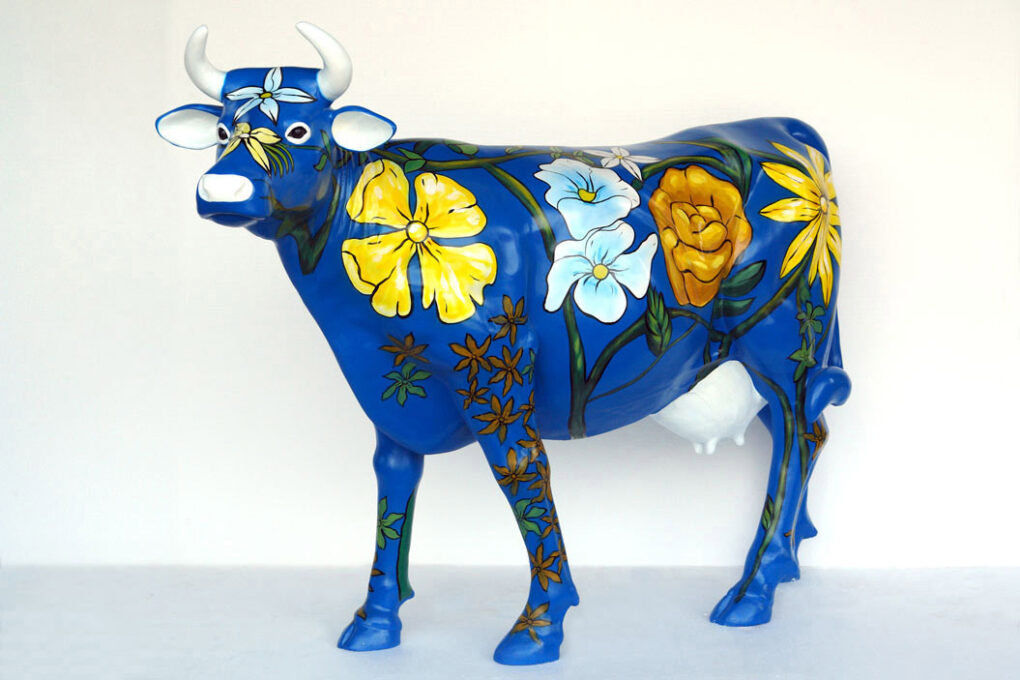 Painted Designs Cow - Life Size | JR 7002 - Image 4