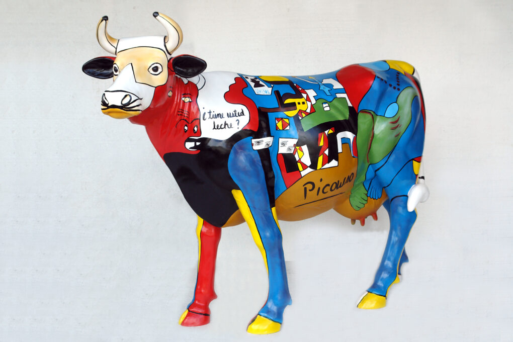 Painted Designs Cow - Life Size | JR 7002 - Image 5
