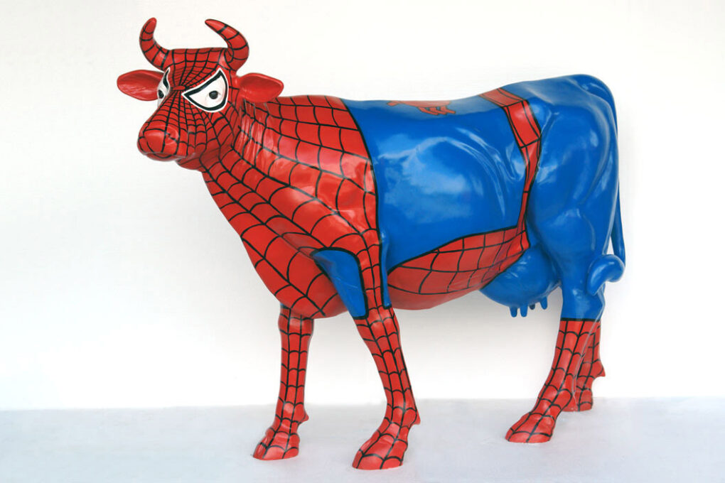 Painted Designs Cow - Life Size | JR 7002 - Image 10