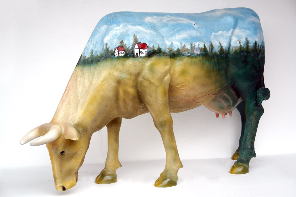 Painted Designs Cow - Life Size | JR 7002 - Image 18