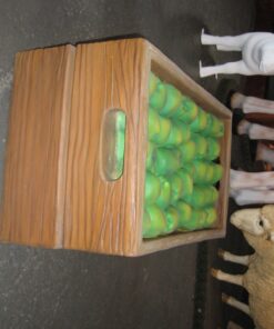 Alternative view of Green Apples in Crate | JR C-022