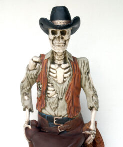 Skeleton Cowboy Figurehead | JR 2457