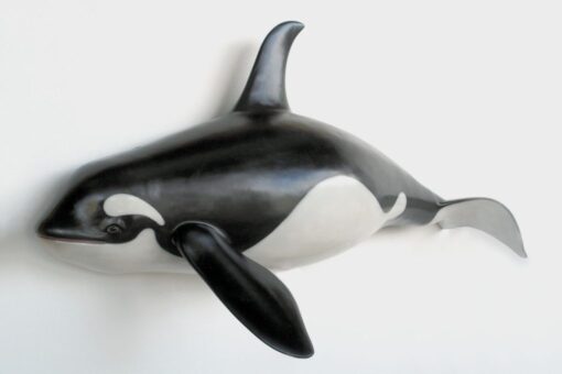 ORCA WHALE (HALF) WALL DECOR 8FT  JR 2542