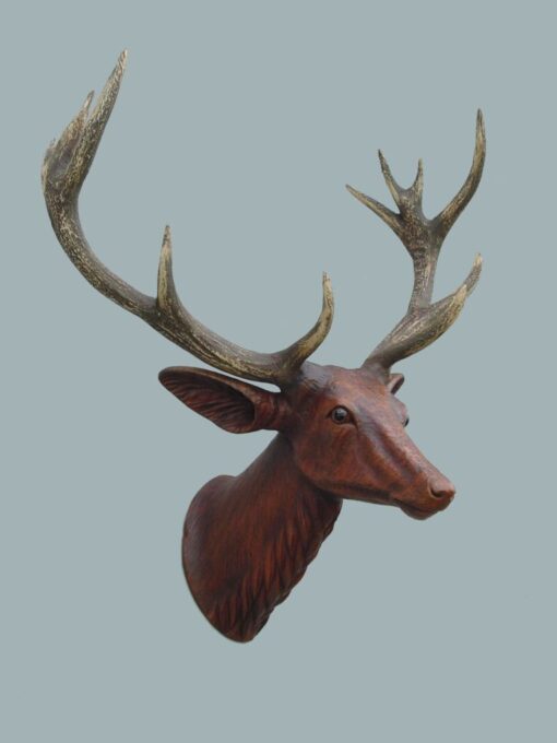 REINDEER HEAD WALL DECOR JR 8053