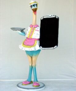 Bird Waitress with Tray | JR 1746