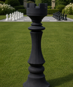 Black Rook Chess Piece | JR 230058