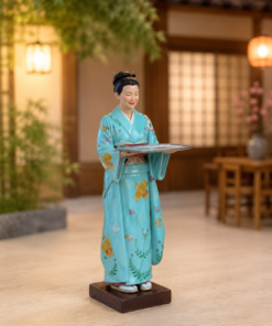 Japanese Waitress with Tray | JR 2130