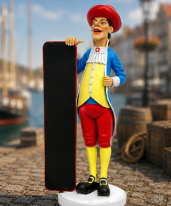 Funny Butler with Adverting Board 5.5ft | JR 1871