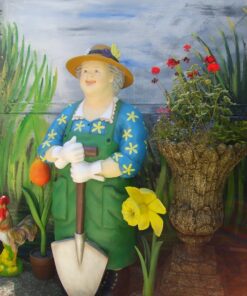 Alternative view of Gardener with Spade - Standing | JR 1510