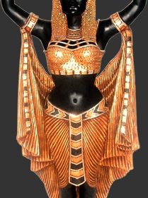 EGYPTIAN FEMALE PLANTER 4FT JR PLEF4