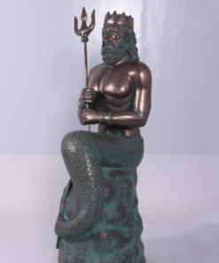 Neptune on Rock - Bronze Effect Finish | JR 210066