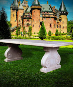 Garden Table - Stone Effect Finish | JR 110024