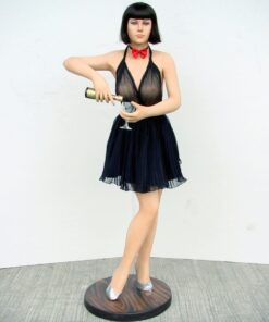 Woman Bar Tender with Real Hair and Clothes | JR 2012