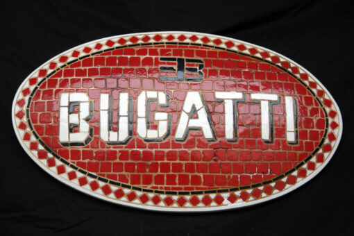 BUGATTI CAR MOSAIC JR 2608