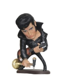Rock and Roll Caricature with Guitar and Microphone | JR 3142