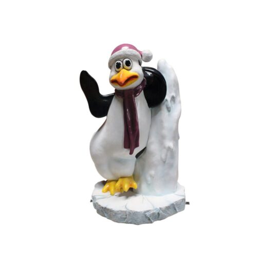 FUNNY PENGUIN IN ICEBERG WITH BASE  C-212