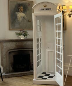 Telephone Booth - White | JR DF4210
