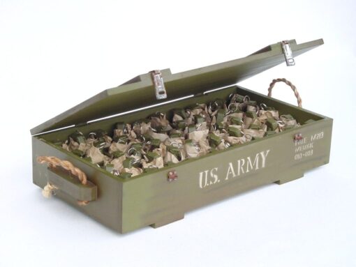 50PCS MODEL HAND GRENADE IN GRENADE BOX JR 2182