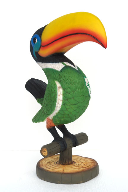 Cartoon Toucan - Irish Rugby Version | JR DU