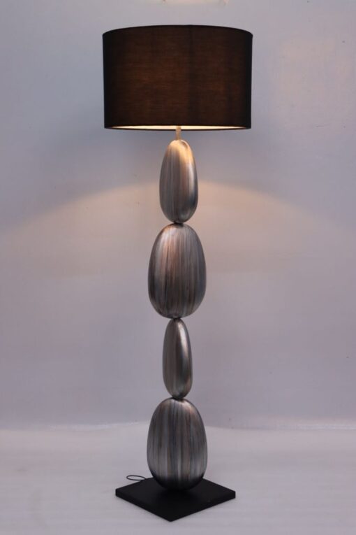 PEBBLE FLOOR LAMP DARK GRANITE  / LIGHT GRANITE JR 200074 - Image 2