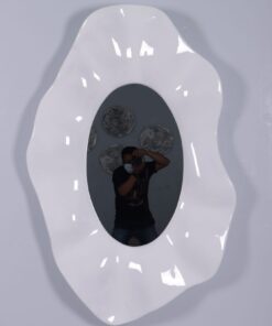 White Dali Mirror | JR 200093