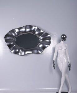 Silvered Dali Mirror - Oval | JR 200093