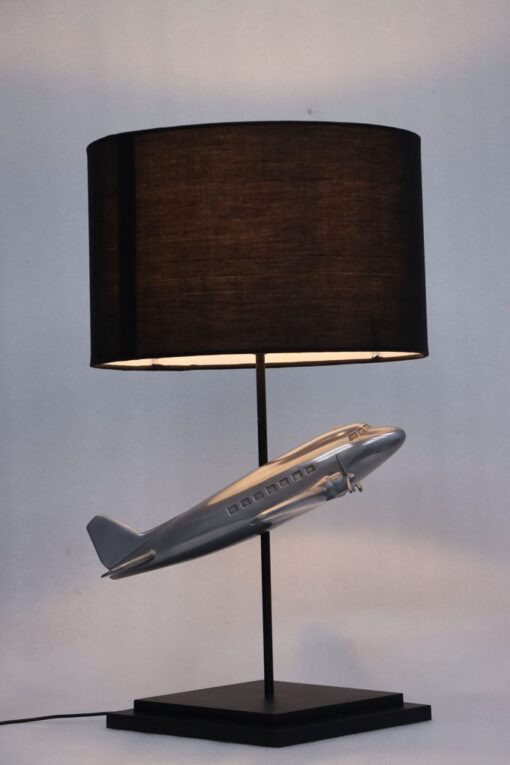 DOUGLAS DC-3 AIRLINE TABLE LAMP ALIMINIUM JR 200129 - Image 3