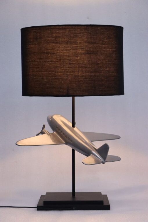 DOUGLAS DC-3 AIRLINE TABLE LAMP ALIMINIUM JR 200129