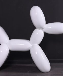 White Balloon Dog 4ft | JR 230060