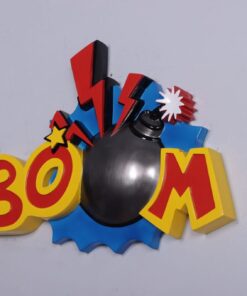 Alternative view of BOOM Wall Art | JR 210052