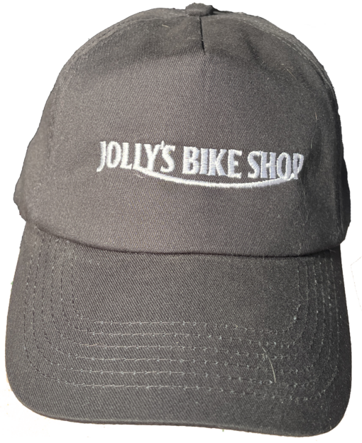 'JOLLY BIKE SHOP' BLACK BASEBALL CAP (one size) BSM-HAT002