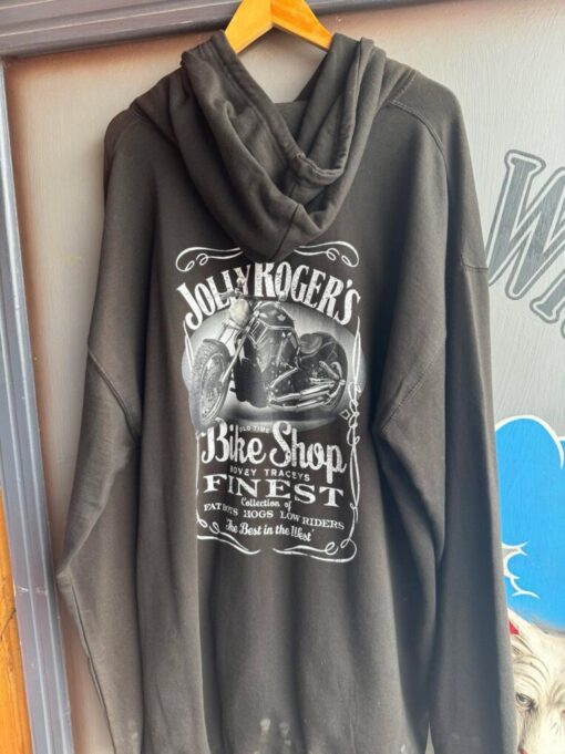 'JOLLY CLASSIC' HOODIE - logo on left breast & back - BSM-HOOD004 - Image 2