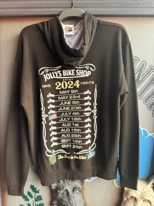 'JOLLY BIKE NIGHTS' 2024 HOODIE ***LIMITED STOCK *** BSM-HOOD005 - Image 4