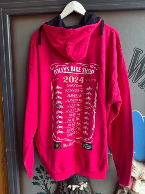 'JOLLY BIKE NIGHTS' 2024 HOODIE ***LIMITED STOCK *** BSM-HOOD005