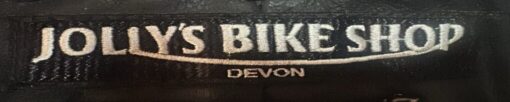 'JOLLY BIKE SHOP' SEW ON RECTANGLE PATCH - BSM-PAT001