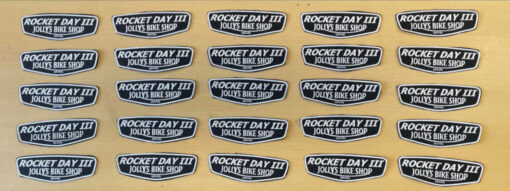 'ROCKET DAY #3' SEW ON RECTANGLE PATCH  ***LIMITED STOCK*** BSM-PAT007 - Image 2