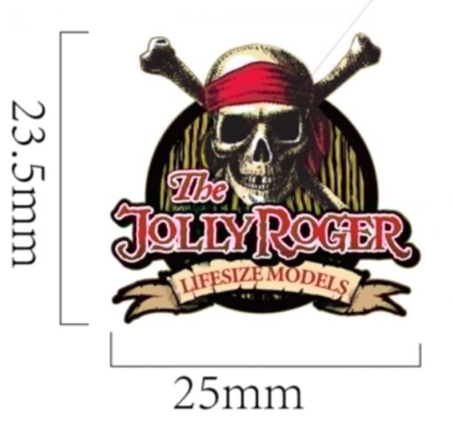 JollyRoger Lifesize Models Pin Badge BSM-PB001 - Image 5