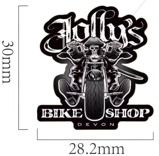 Jolly Bike Shop Pin Badge BSM-PB002 - Image 3