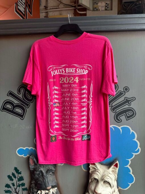 'JOLLY BIKE NIGHTS' 2024 T-SHIRT -BSM-TS005 - Image 5