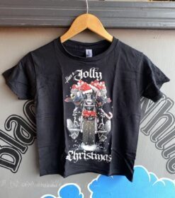 Alternative view of 'JOLLY CHRISTMAS BIKER' CHILDREN'S T-SHIRT - BSM-CTS-016
