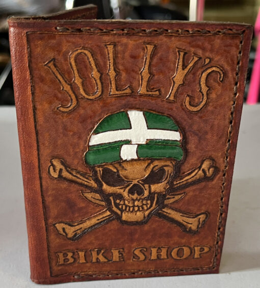 'JOLLY BIKE SHOP' WALLET BROWN - BSM-WA001