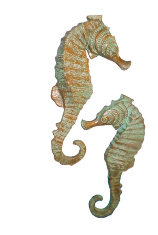 SEAHORSE 34" WALL DECOR (SET OF 2) JR 140056