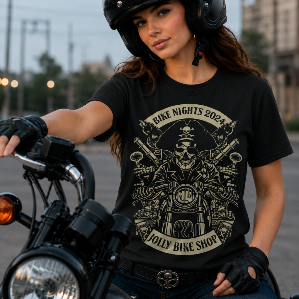 'JOLLY BIKE NIGHTS' 2024 T-SHIRT | BSM-TS005 - Image 3