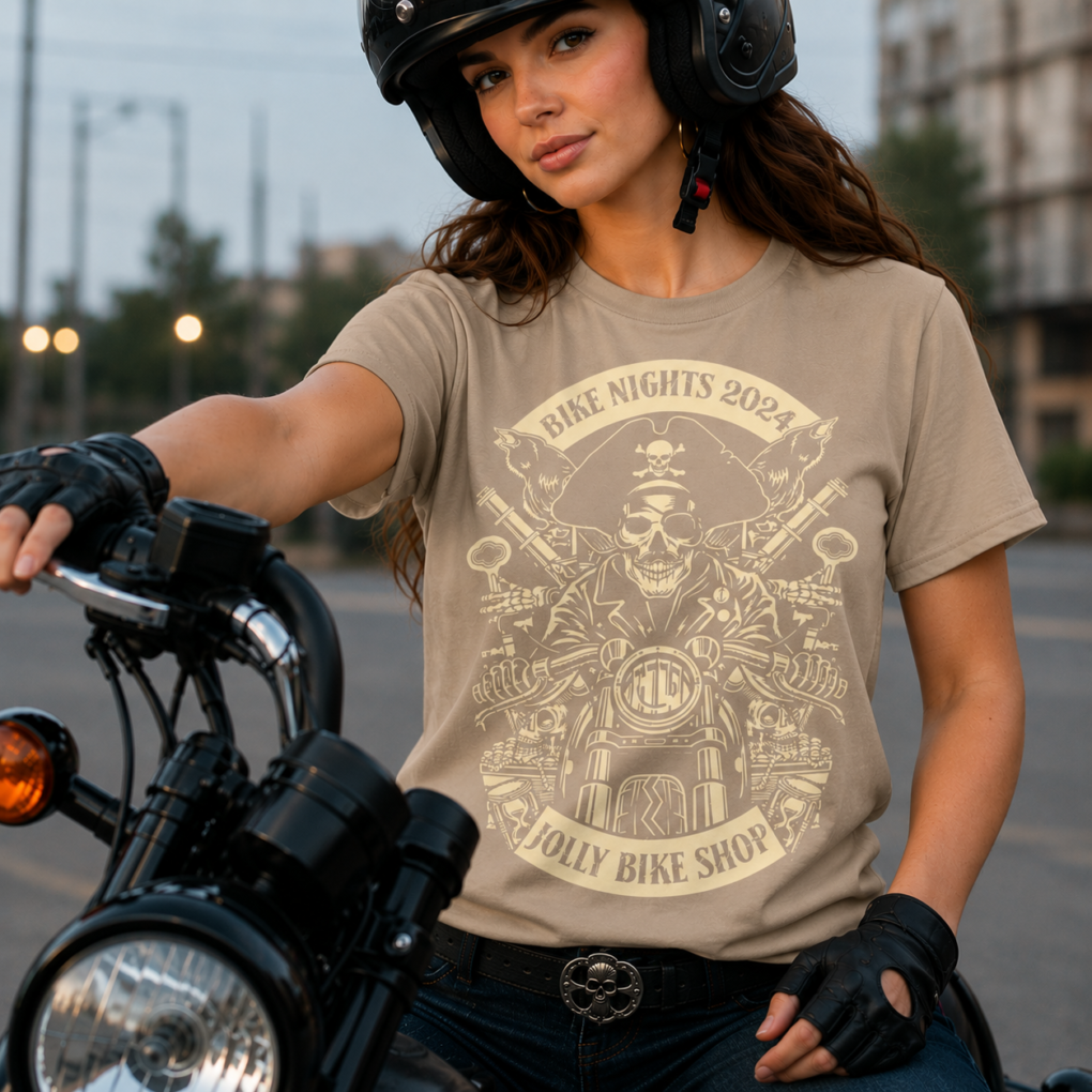 'JOLLY BIKE NIGHTS' 2024 T-SHIRT | BSM-TS005 - Image 4