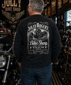 Alternative view of 'JOLLY PIRATE BIKER' SWEATSHIRT | BSM-SS002